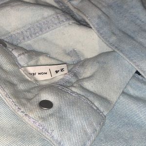 Pacsun mom jeans light blue wash